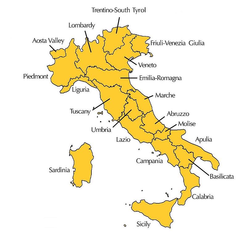 Vinklub VINIDA - Grand tour of Italian wines