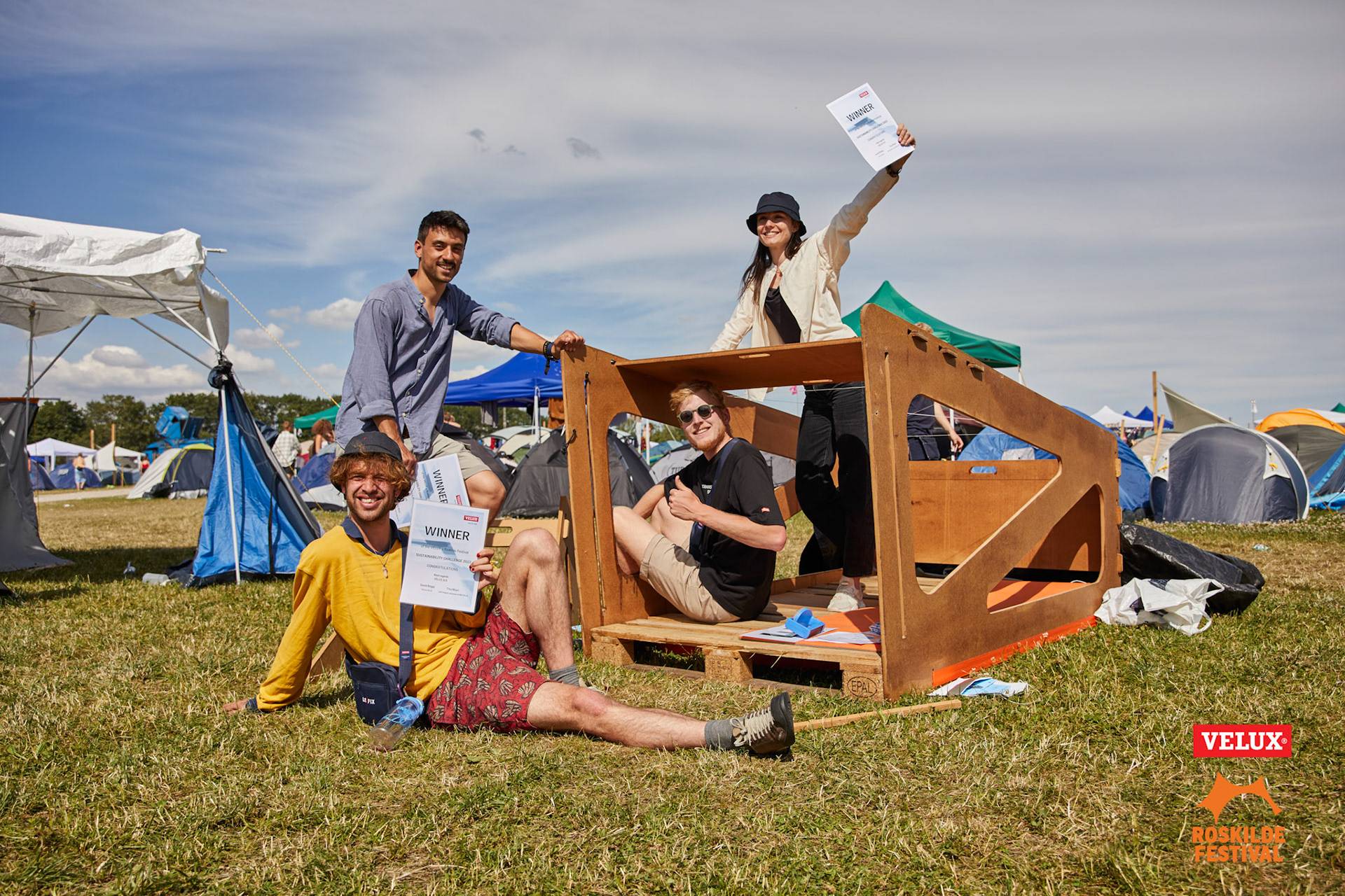 Sustainability Challenge 2023 VELUX & Roskilde Festival Copenhagen