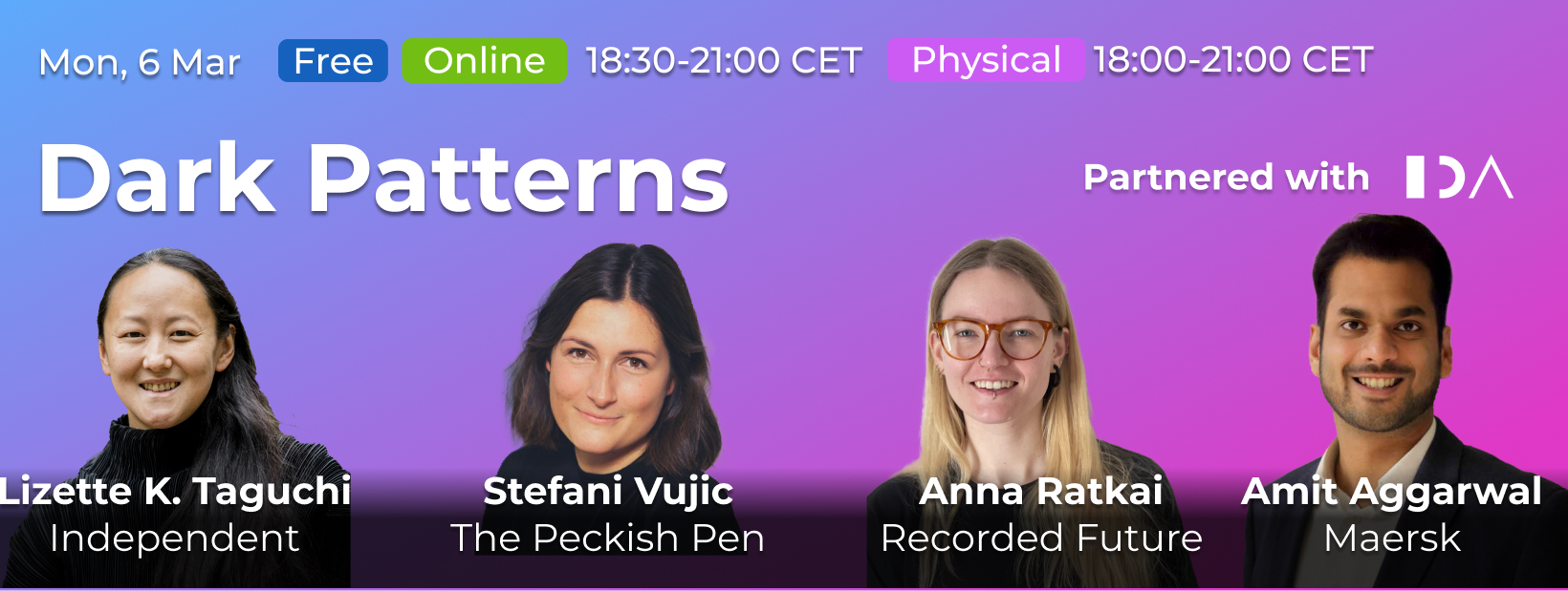 Dark Patterns with CPHUX & IDA Design and Innovation