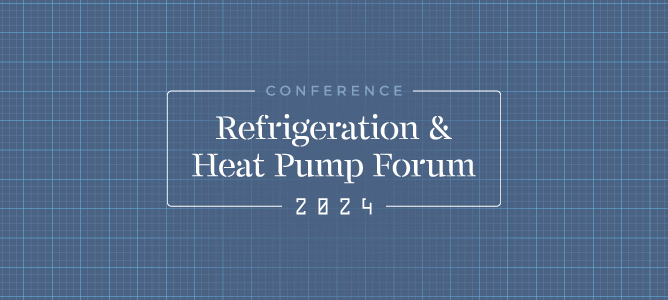 Refrigeration and Heat Pump Forum 2024