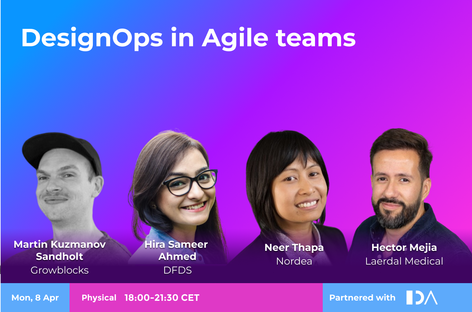 DesignOps in Agile Teams with CPHUX & IDA Design and Innovation