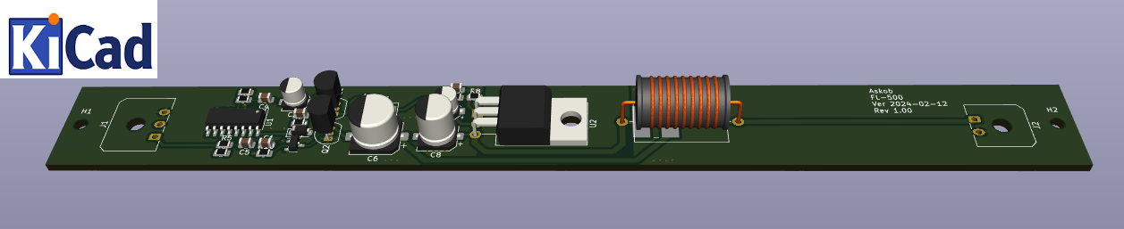 PCB-design på Kicad 8