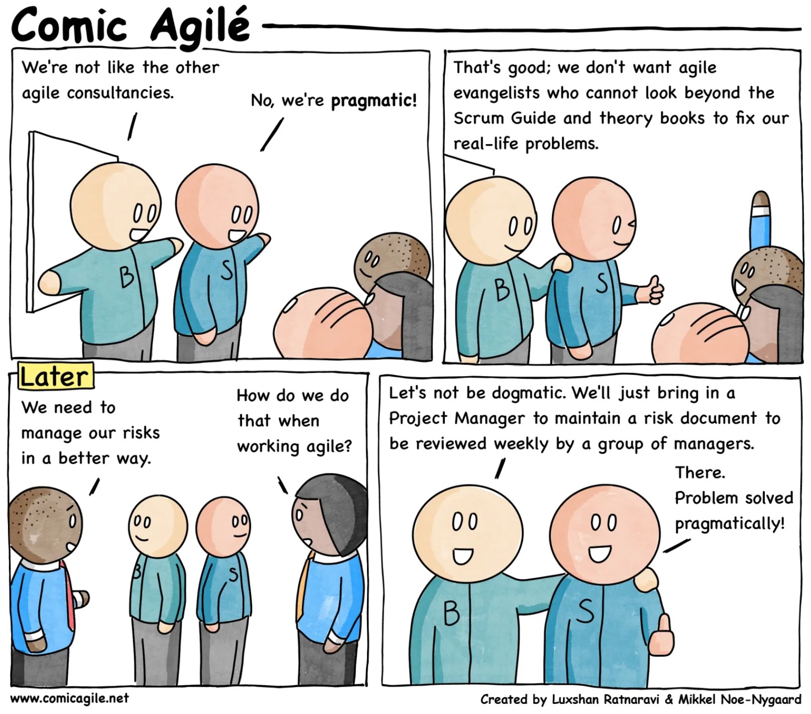 Comic Agile: What happens when Agile meets reality?