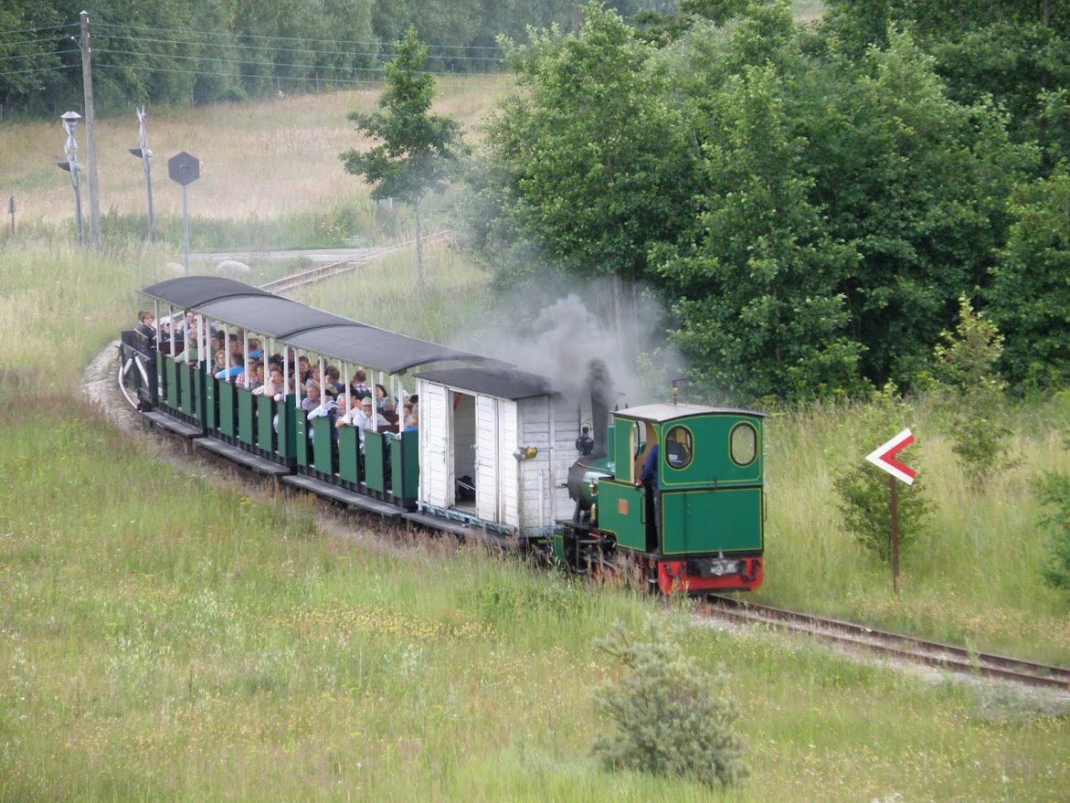 Familietur med damptog i Hedeland / A family trip on a steam train in Hedeland 