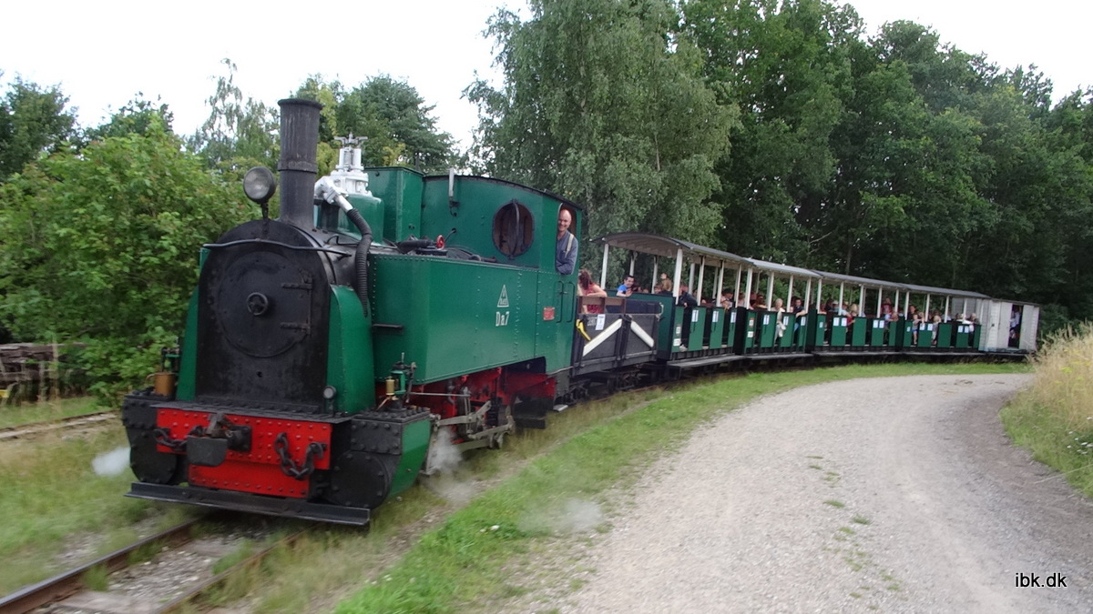 Familietur med damptog i Hedeland / A family trip on a steam train in Hedeland 