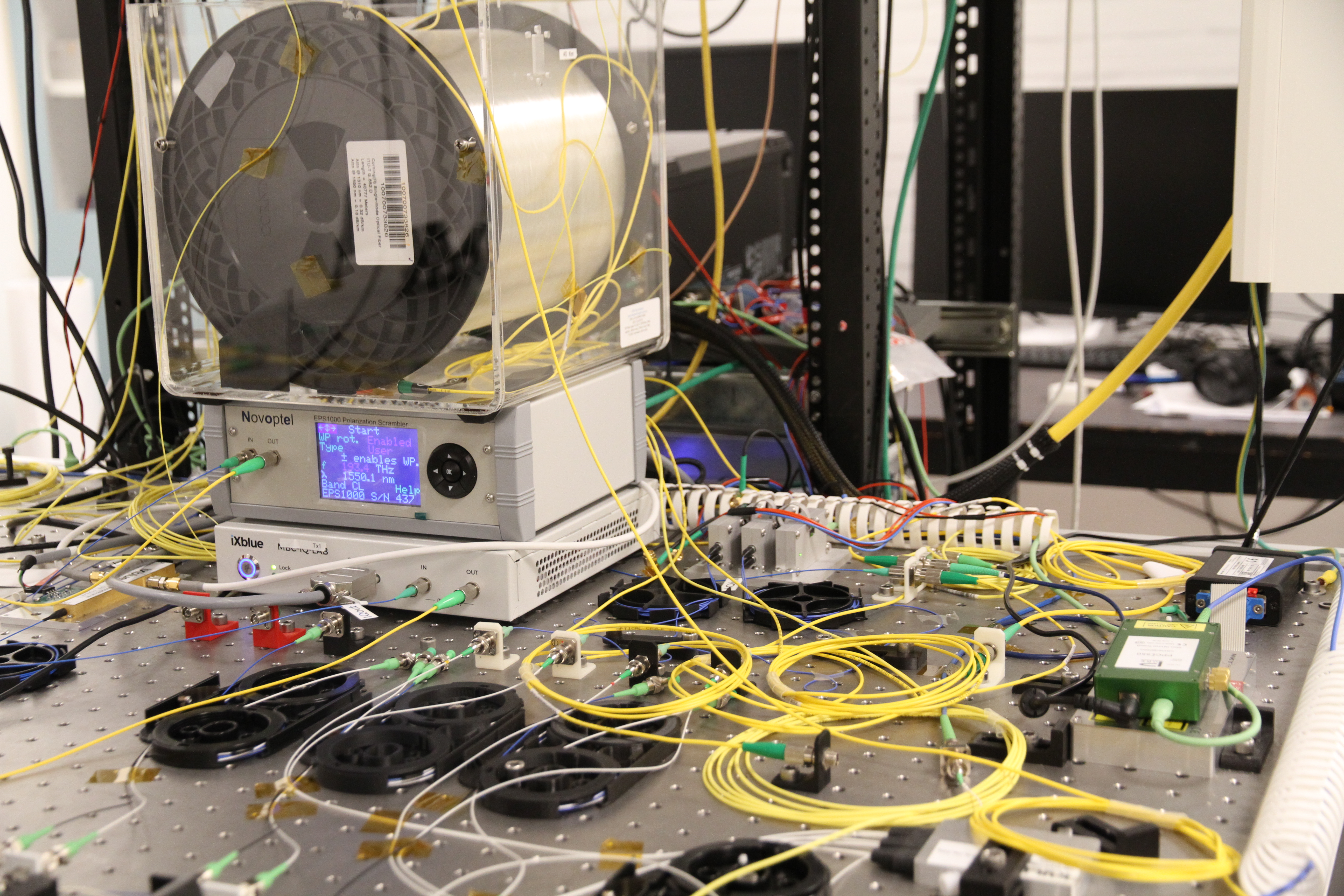 Quantum key distribution for secure communication