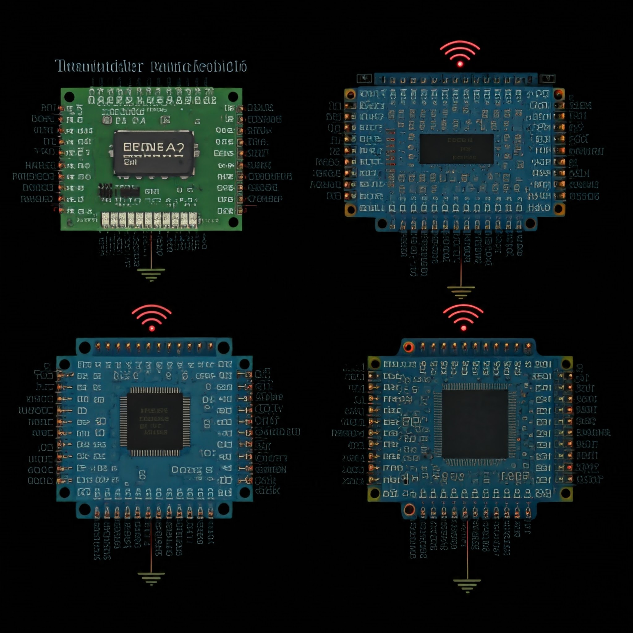 ESP32 Fjernbetjening med Fokus på KiCad