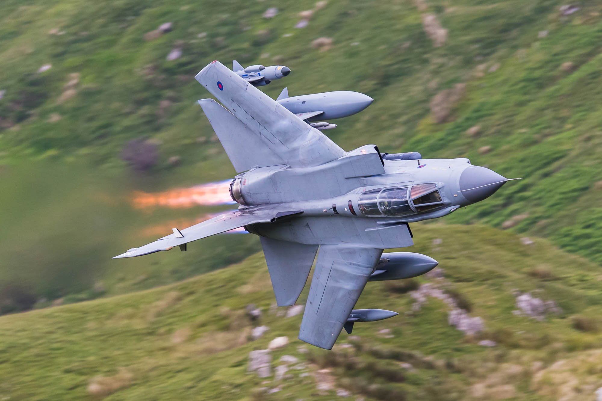 Flying the Tornado Fighter Jet as Navigator and Weapon System Operator