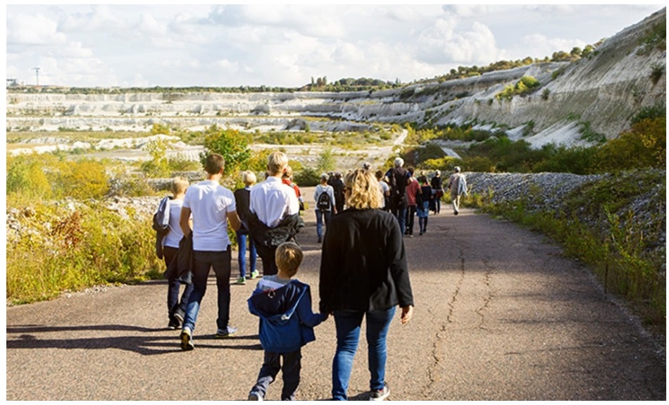 Guidet tur i Limhamns kalkbrud