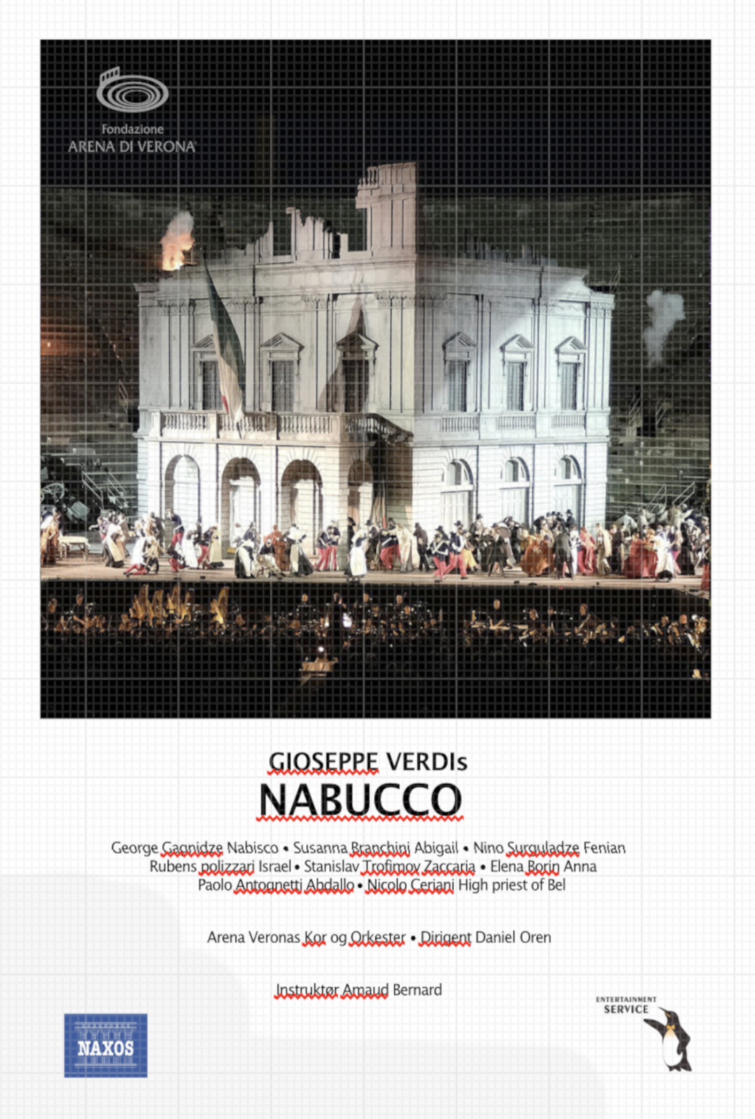 Operabio: Nabucco af Verdi fra Arena di Verona