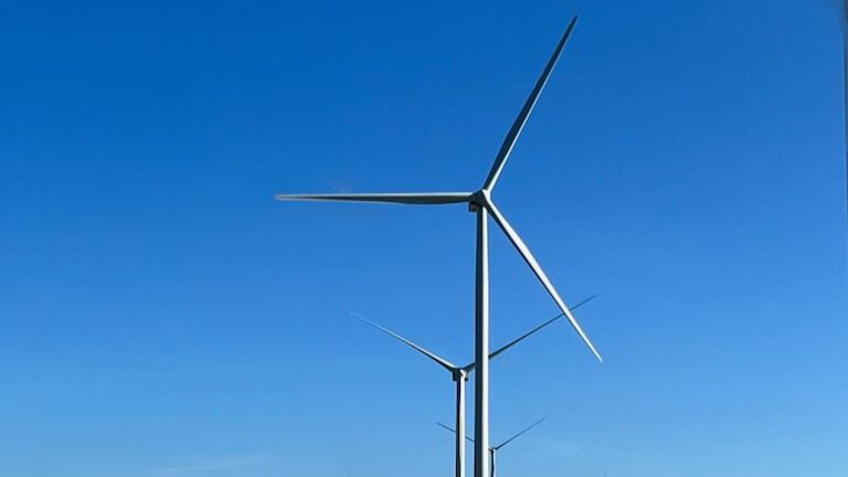 Company visit at the Østerild Visitor Centre at the National Test Centre for Large Wind Turbines.