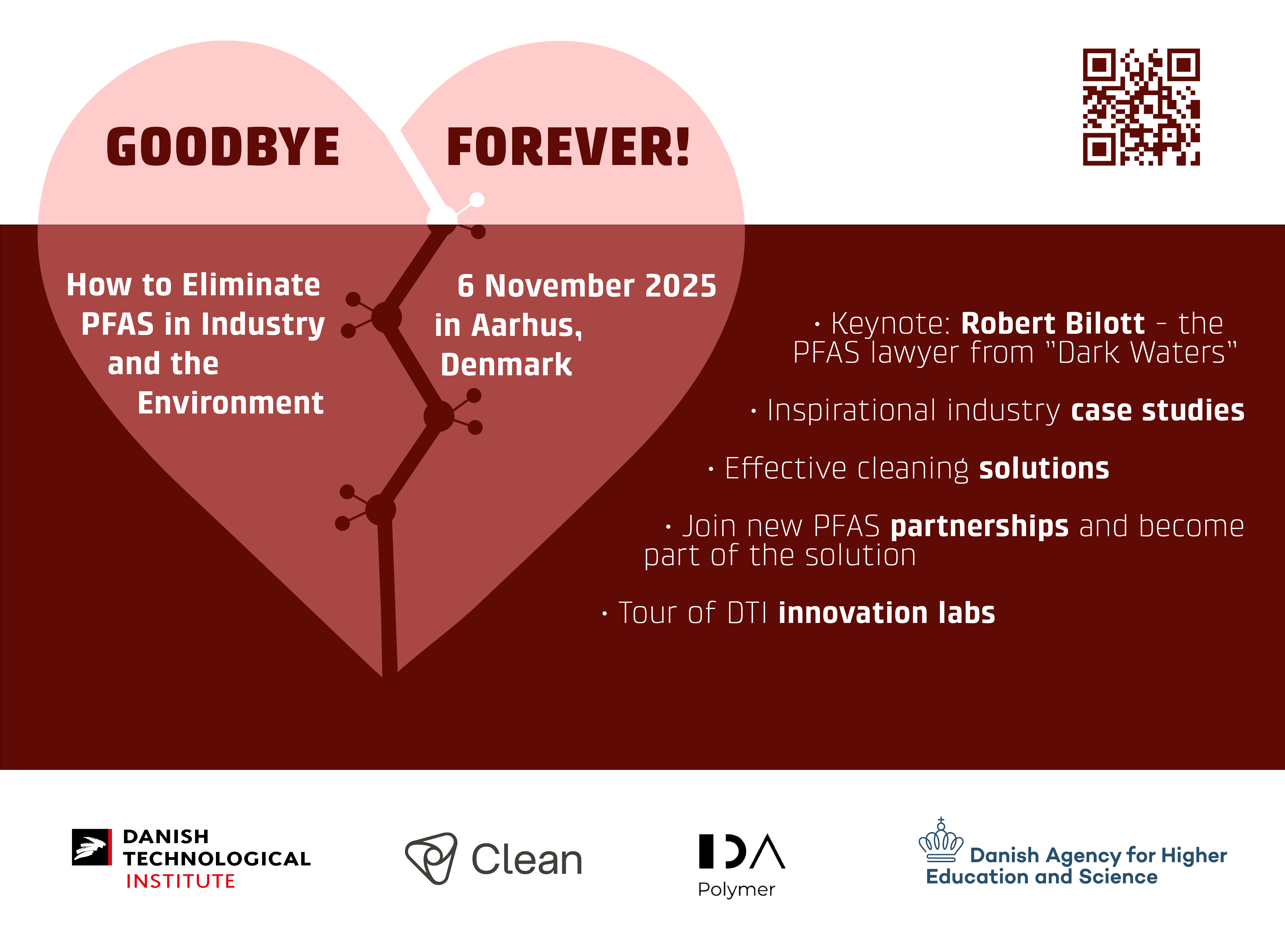 Goodbye Forever! Konference om udfasning af PFAS