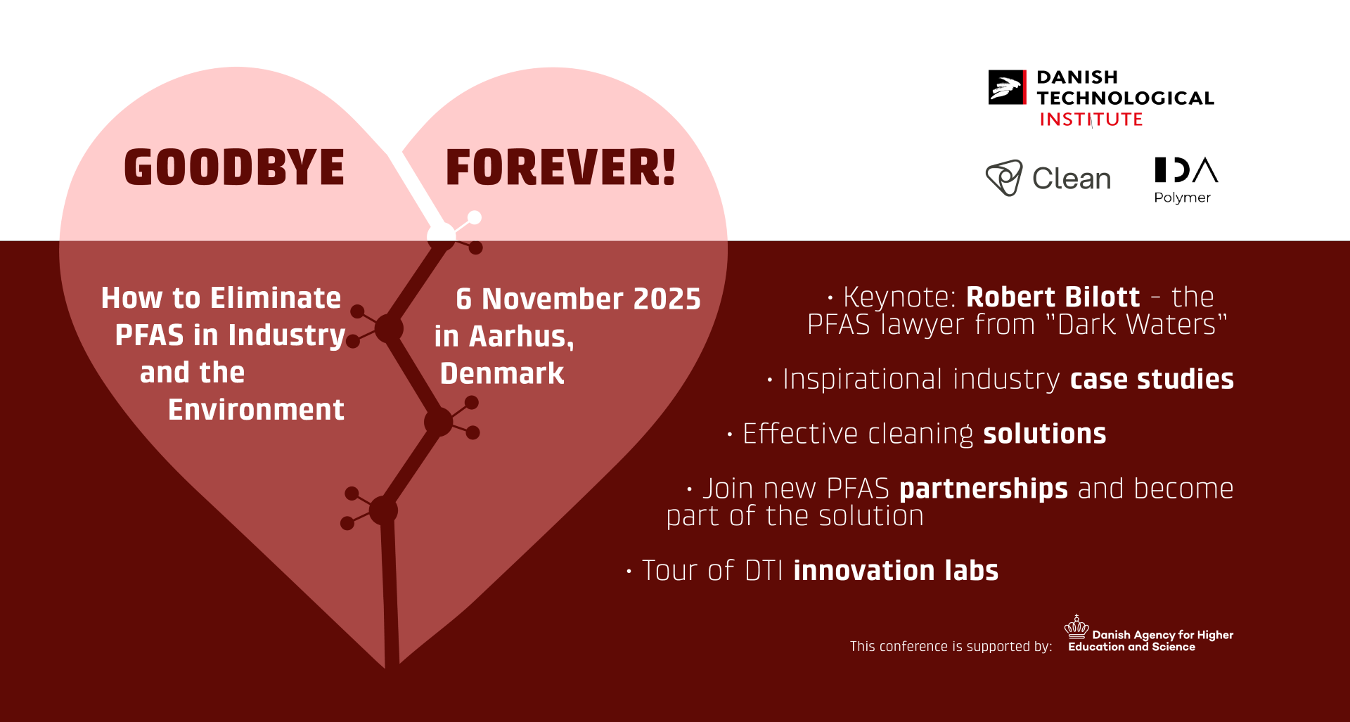 Goodbye Forever! Konference om udfasning af PFAS
