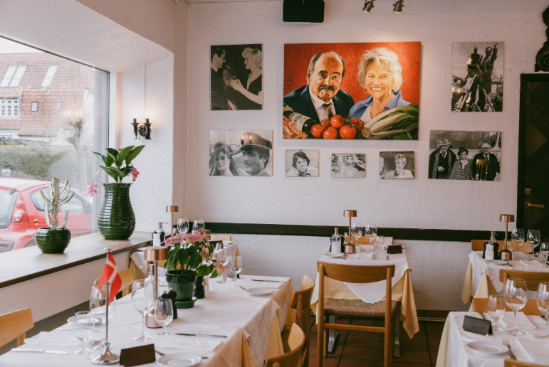 Piemonte vinaften på restaurant La Buca